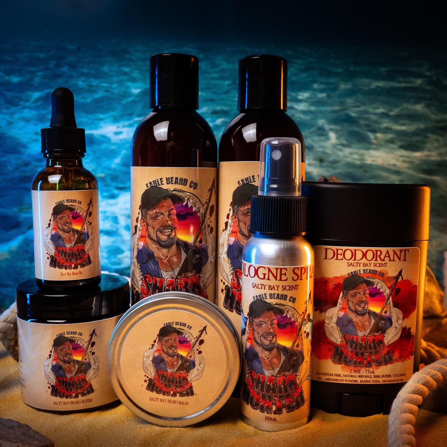 The Shark Hunter - Ultimate Bundle - Succulent Island Pineapple, Toasted Coconut Husk, Pinewood Essence