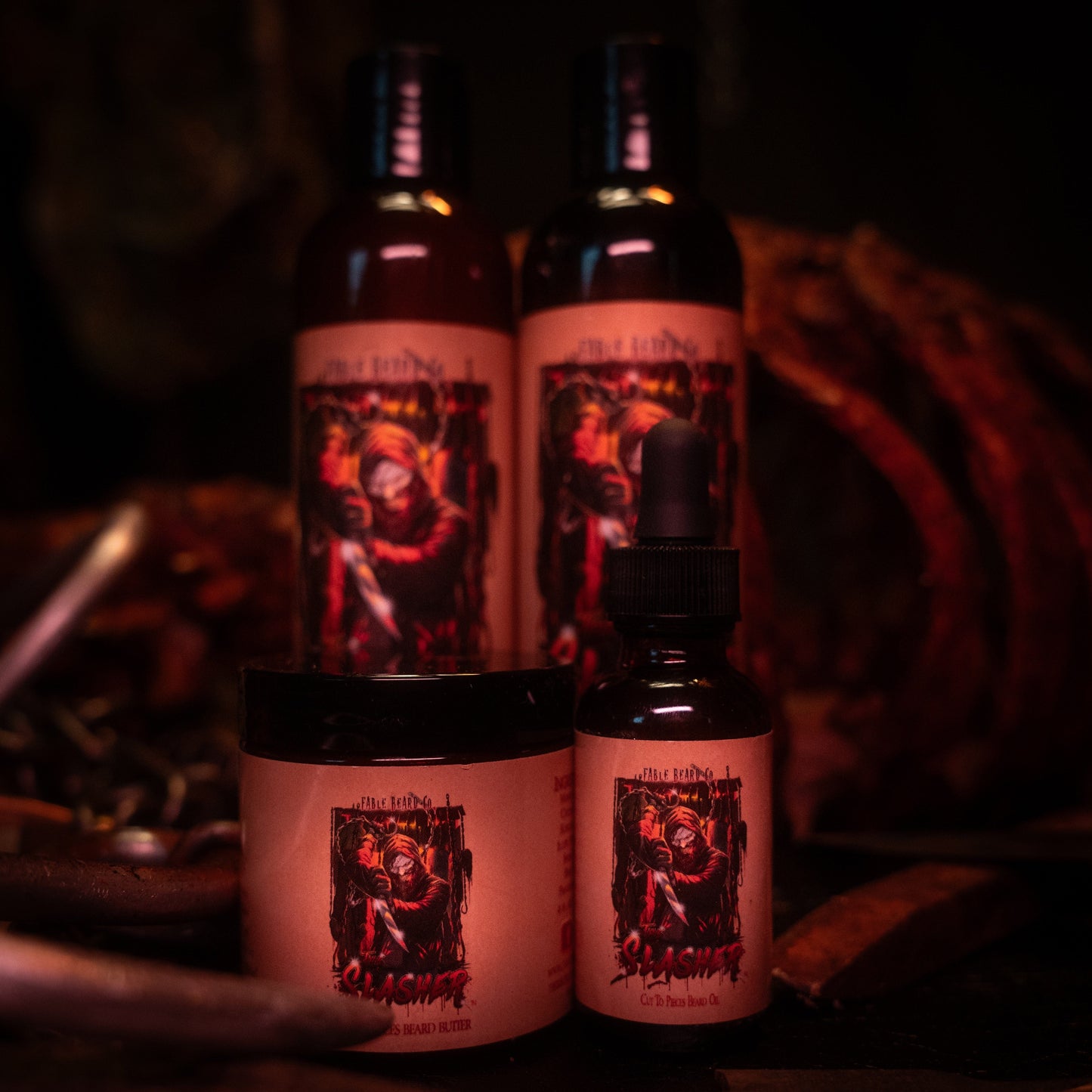 The Slasher - Complete Butter Kit - Spiced Rum Cake, Smoldering Citrus, Splintered Wood and Sinister Cinnamon