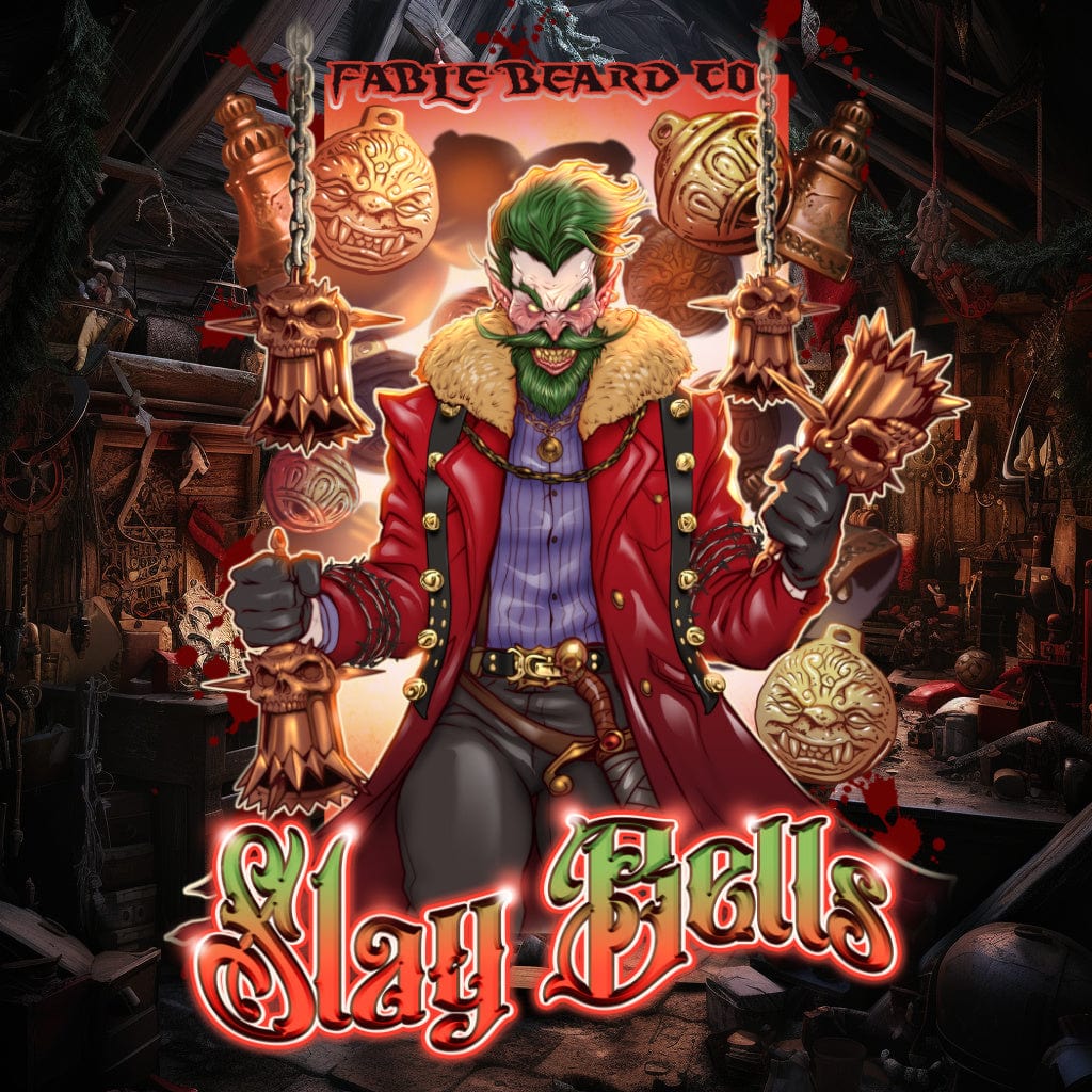 Slay Bells - Beard Oil & Butter Kit - Chimney Flue, Sweet Potatoes, and Warm Brown Sugar
