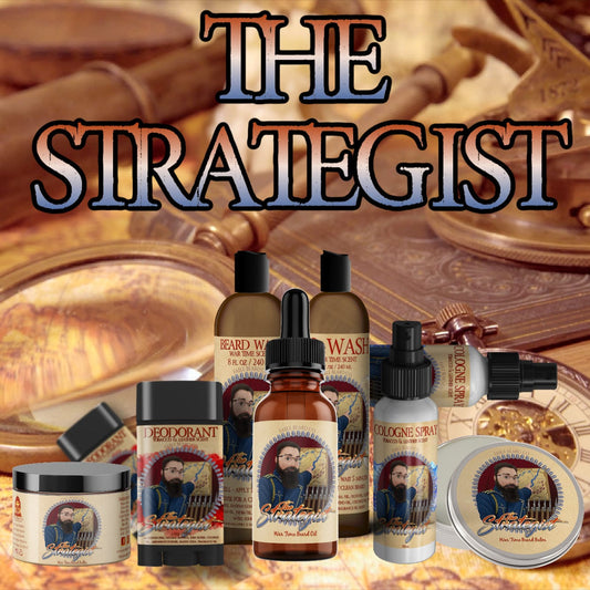 The Strategist - Ultimate Bundle - Fresh Leather, Aged Tobacco, Warm Amber, and Sweet Vanilla