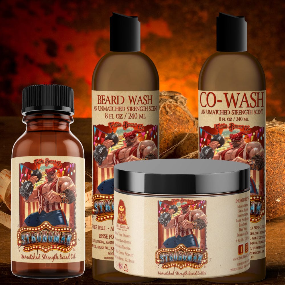 The Strongman - Colossal Cinnamon Leather Complete Butter Kit