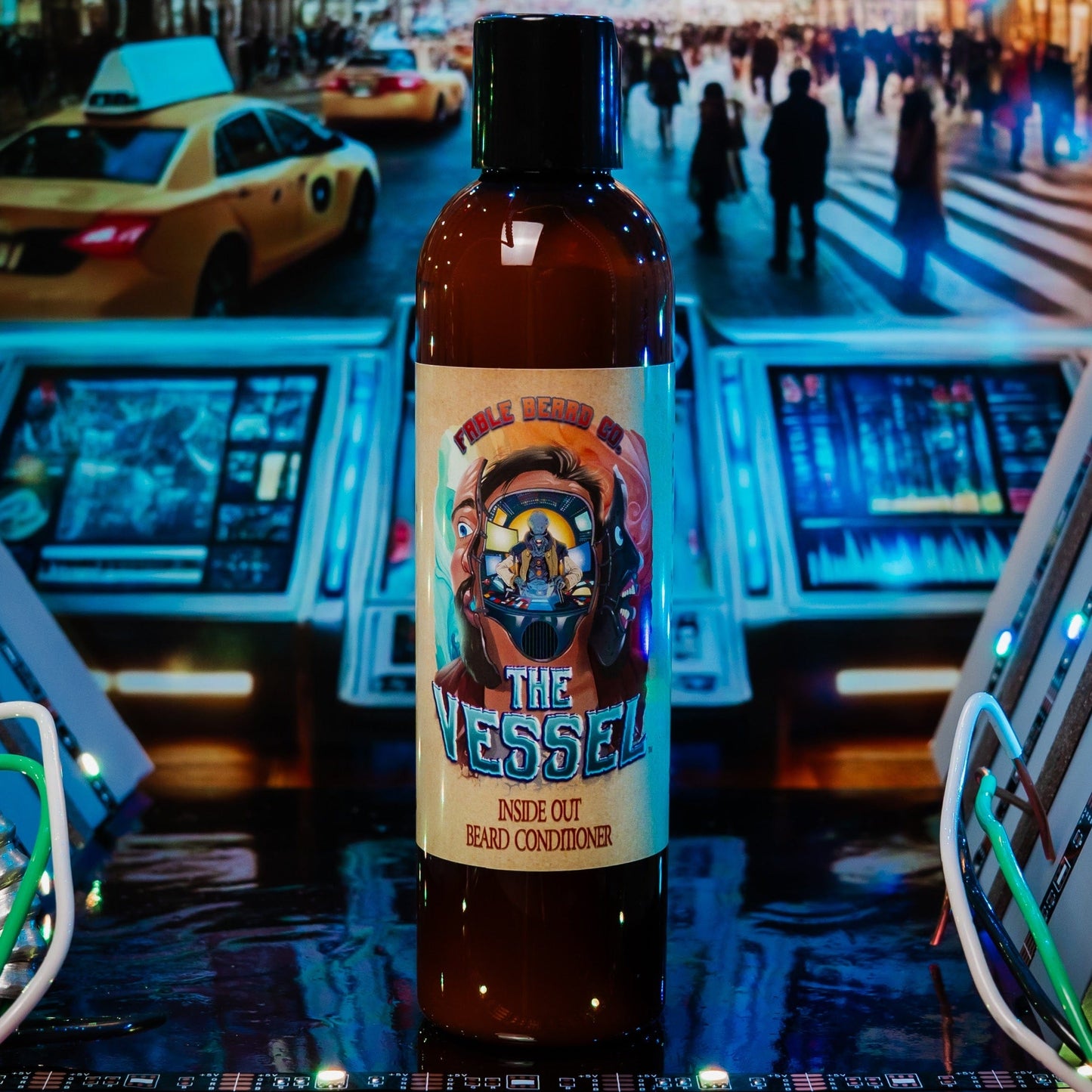 The Vessel - Beard Conditioner - White Amber, Sundrenched Green Apples, Transcendent Oakmoss