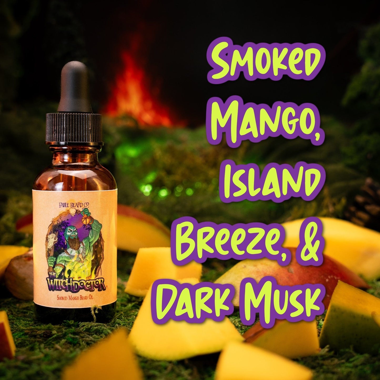 The Witch Doctor - Beard Oil & Balm Kit - Smoked Mango, Island Breeze, Dark Musk