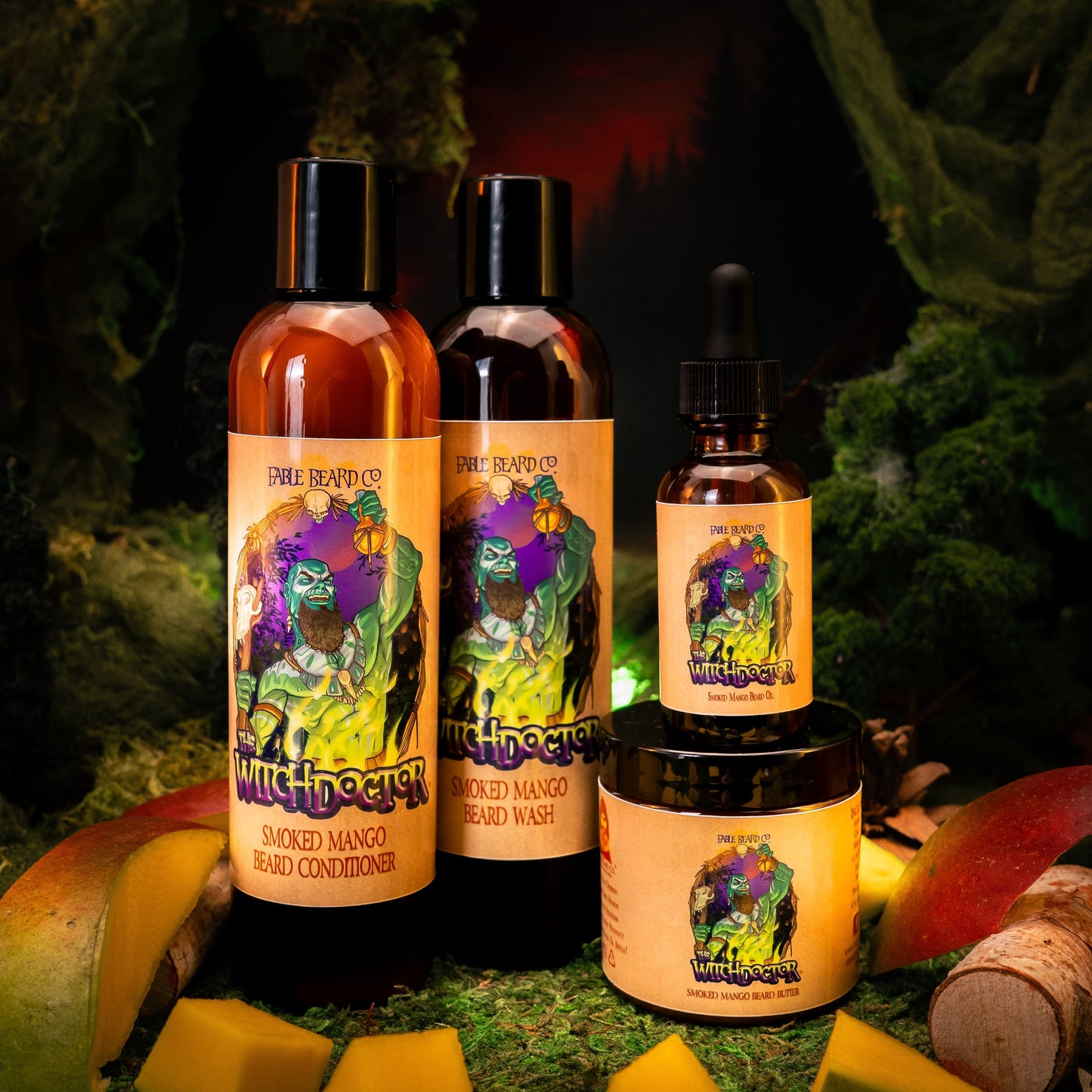 The Witch Doctor - Complete Butter Kit - Smoked Mango, Island Breeze, Dark Musk