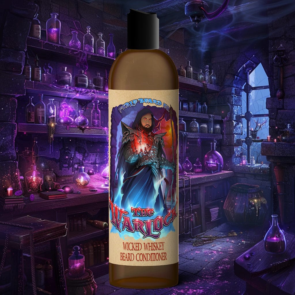 The Warlock - Beard Conditioner - Dark Tobacco, Brown Ale, Citrus Spark, and Cherry Mist