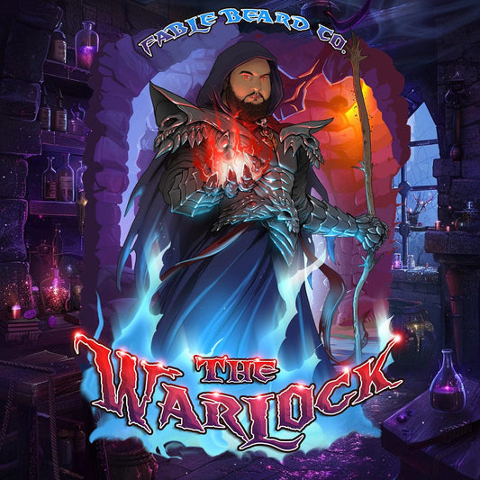 The Warlock - Beard Oil & Balm Kit - Dark Tobacco, Brown Ale, Citrus Spark, and Cherry Mist