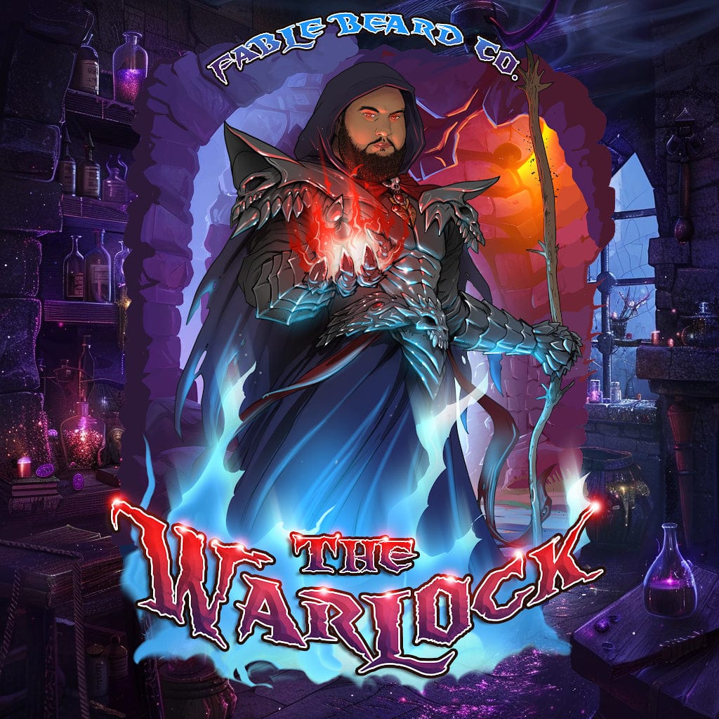 The Warlock - Beard Oil - Dark Tobacco, Brown Ale, Citrus Spark, and Cherry Mist