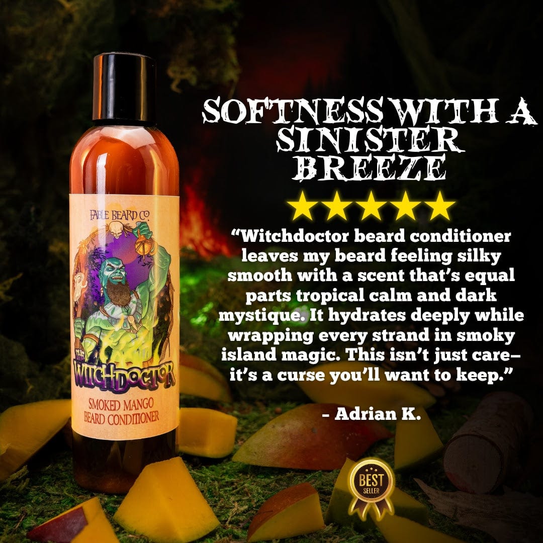 The Witch Doctor - Beard Conditioner - Smoked Mango, Island Breeze, Dark Musk