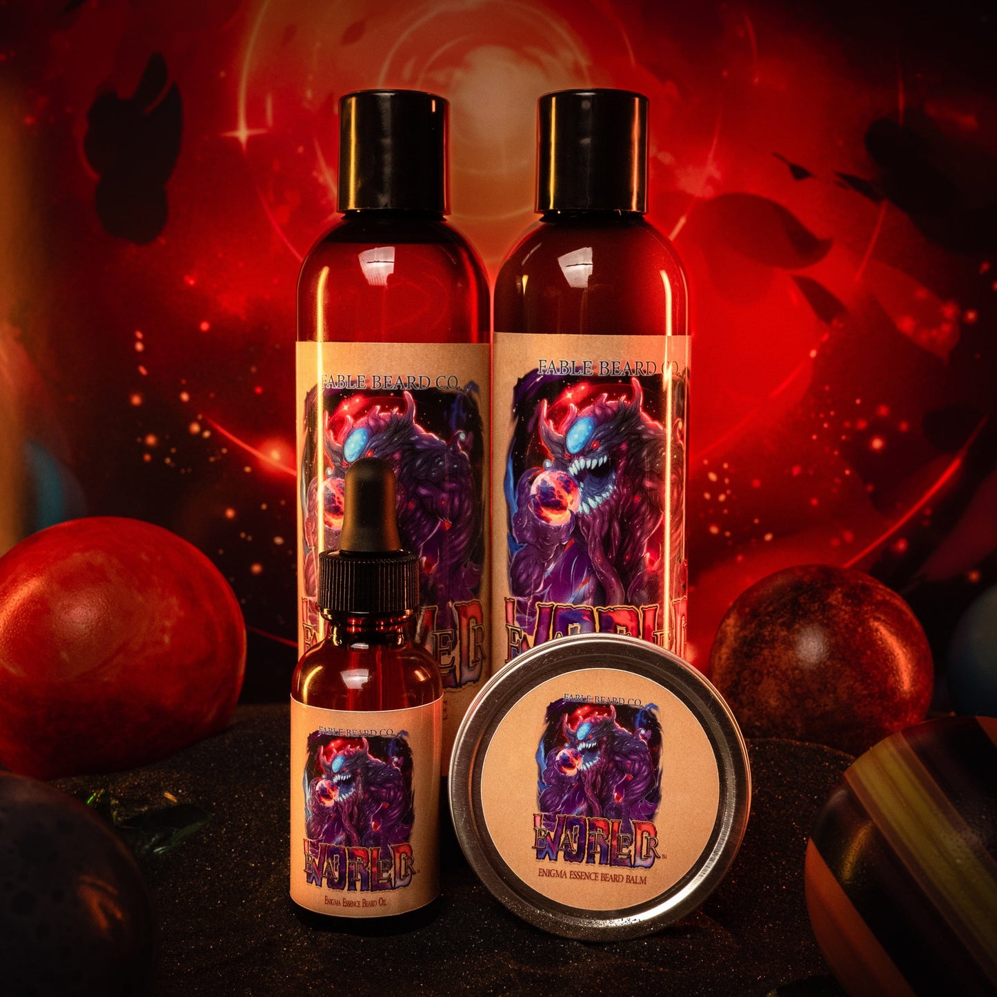 World Eater - Complete Balm Kit - Earthy Vanilla Ice Cream, Tangy Orange Sherbet, and Enigmatic Etrog