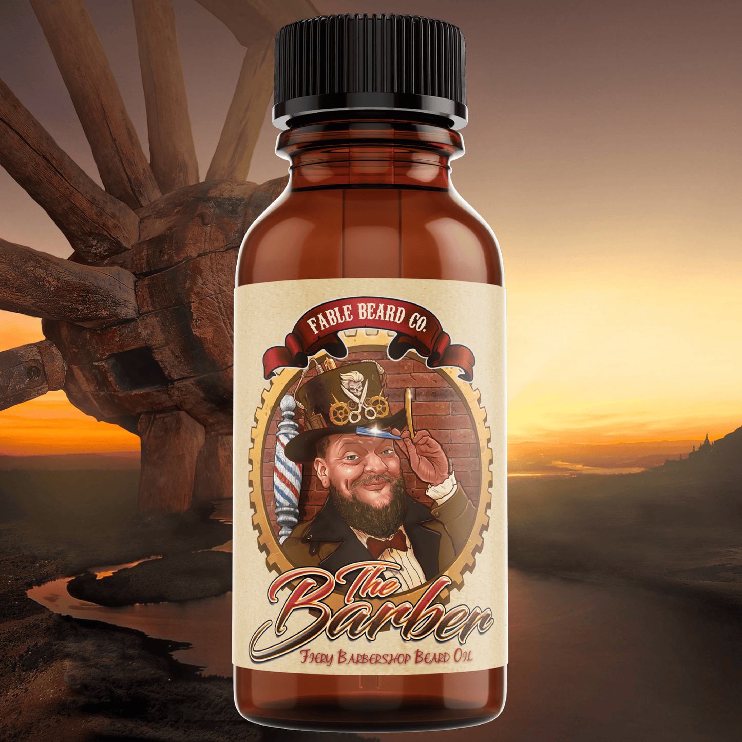 The Barber - A Fiery Barbershop Scented Beard Oil