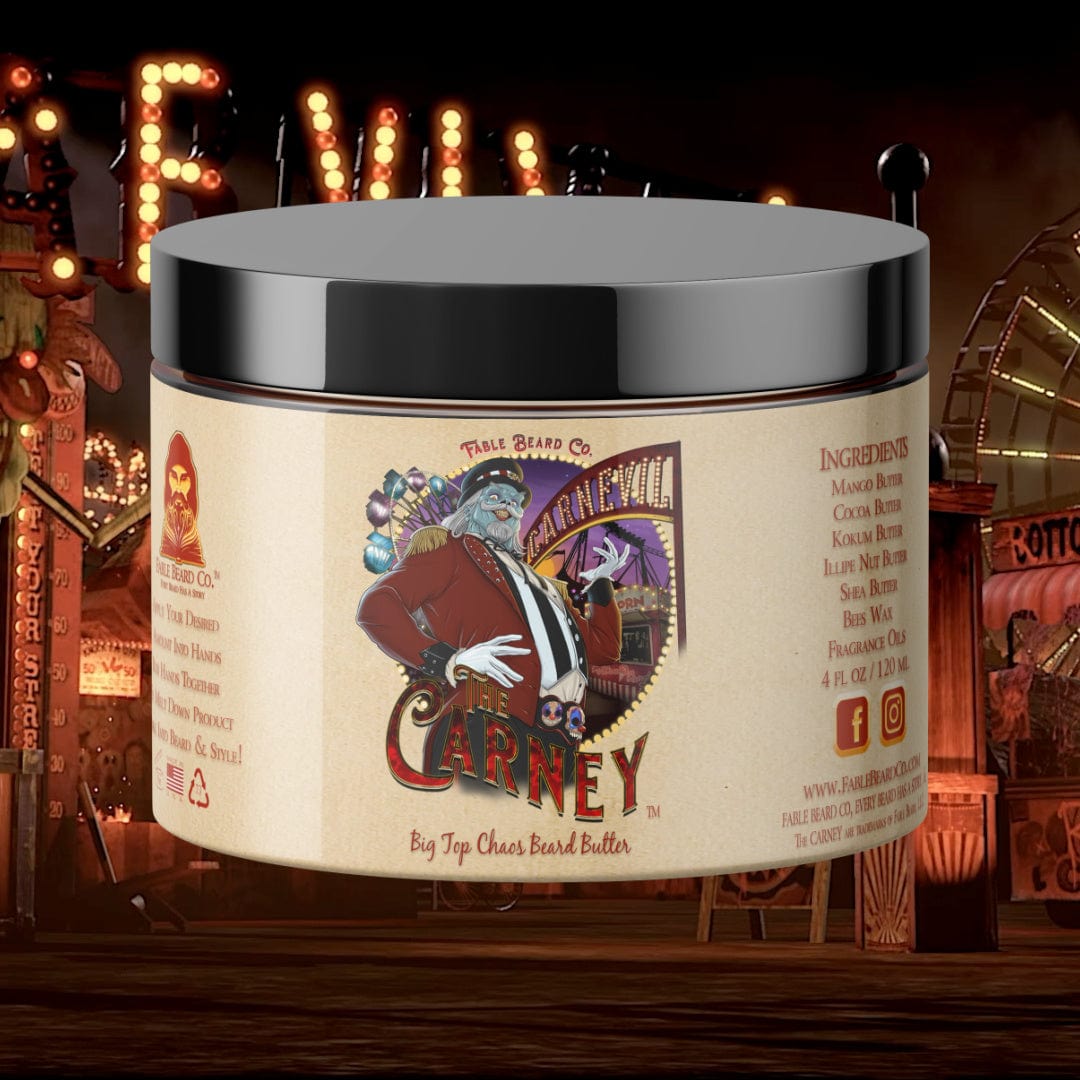 The Carney - Warm Kettle Corn & Sweet Pipe Tobacco Beard Butter