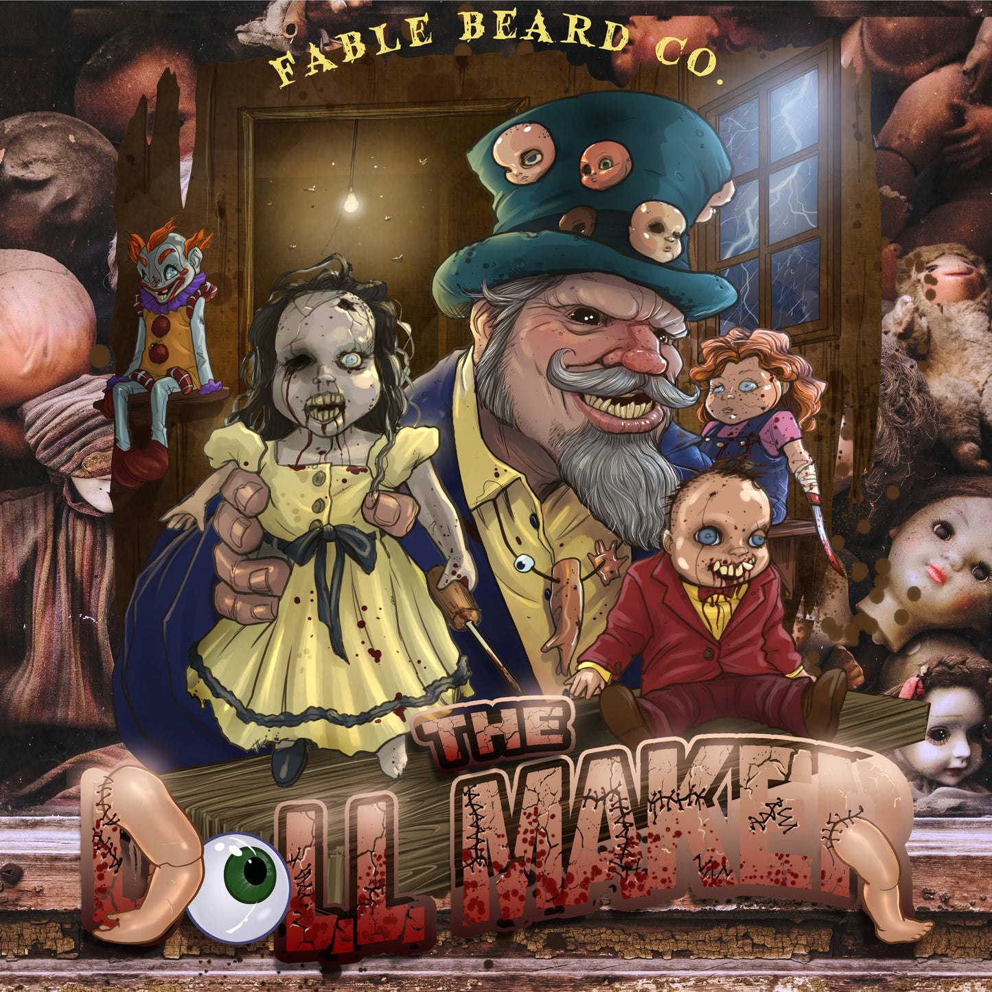 The Dollmaker - Butterscotch Buttons Beard Balm