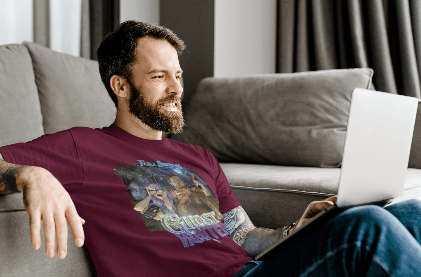 The Ghost Hunter Unisex t-shirt