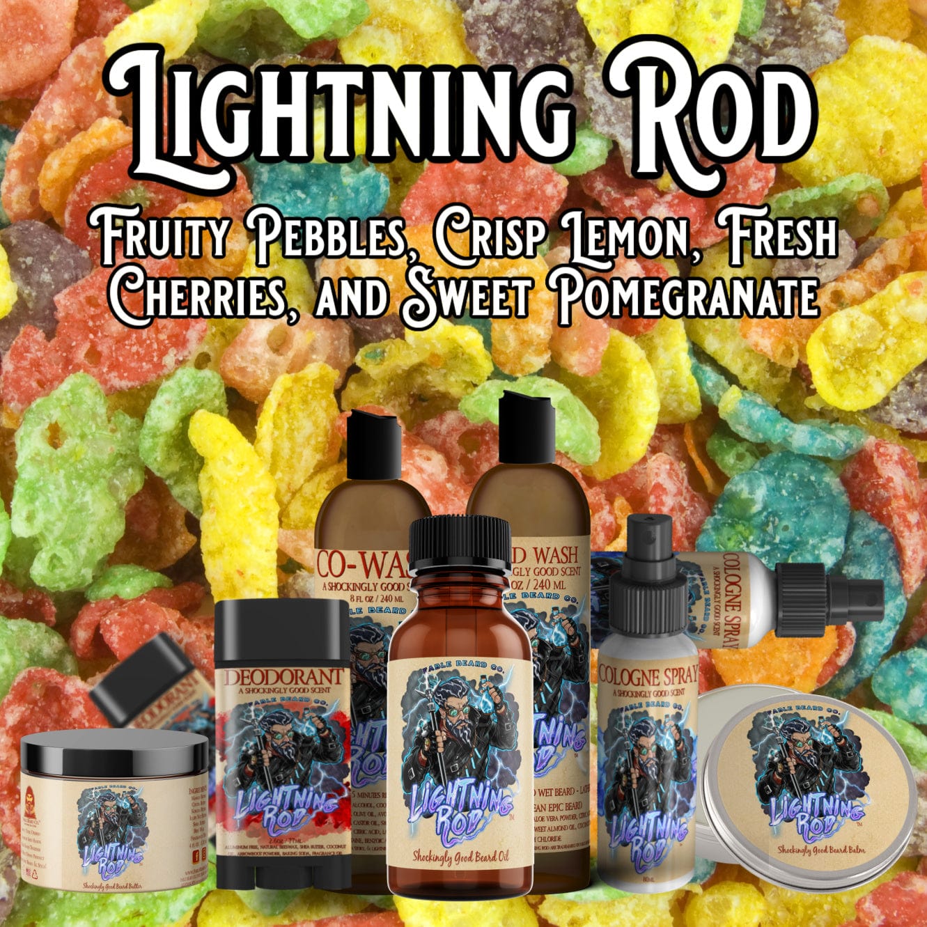 The Lightning Rod - Fruity Cereal Super Hero Ultimate Bundle
