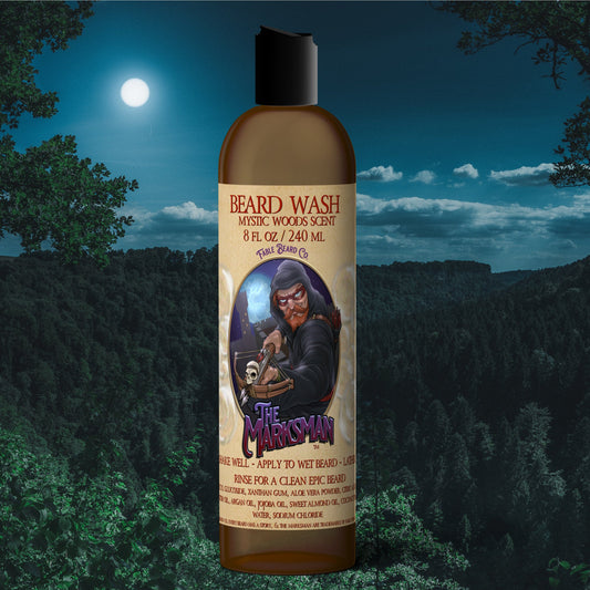 The Marksman - Beard Wash - Crisp Pine, Warm Cedar, Fresh Sandalwood, Soft Mosses, and Mystical Amber