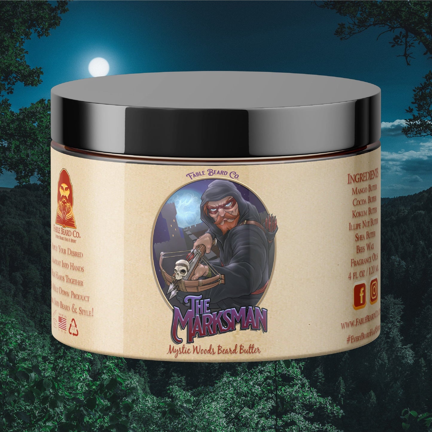 The Marksmen - Mystic Woodsy Blend Beard Butter