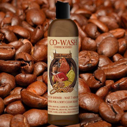 Fable Beard Co. 8oz The Scribe Co-Wash - Coffee Scented Beard Conditioner