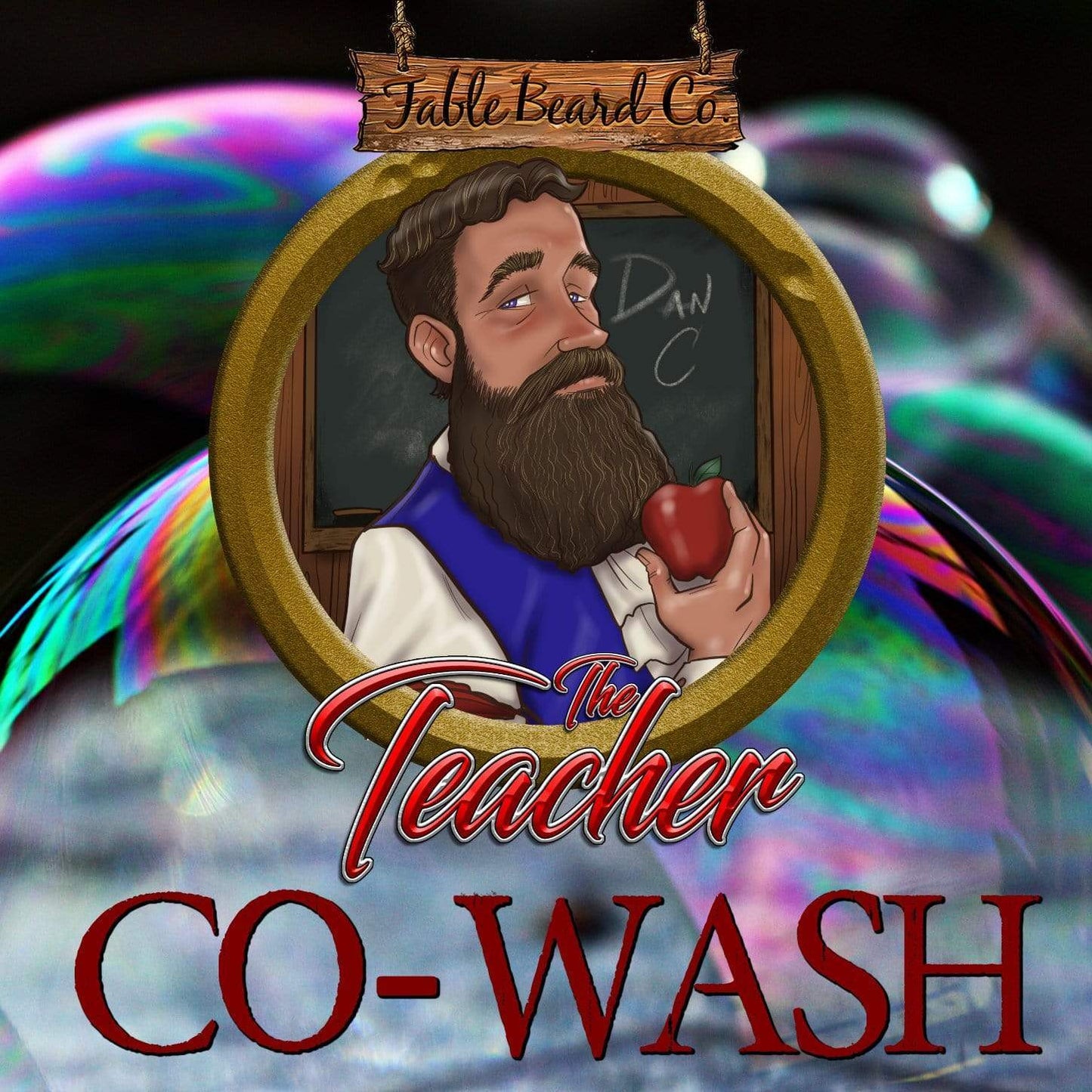 Fable Beard Co. 8oz The Teacher Co-Wash - Berry Scented Beard Conditioner