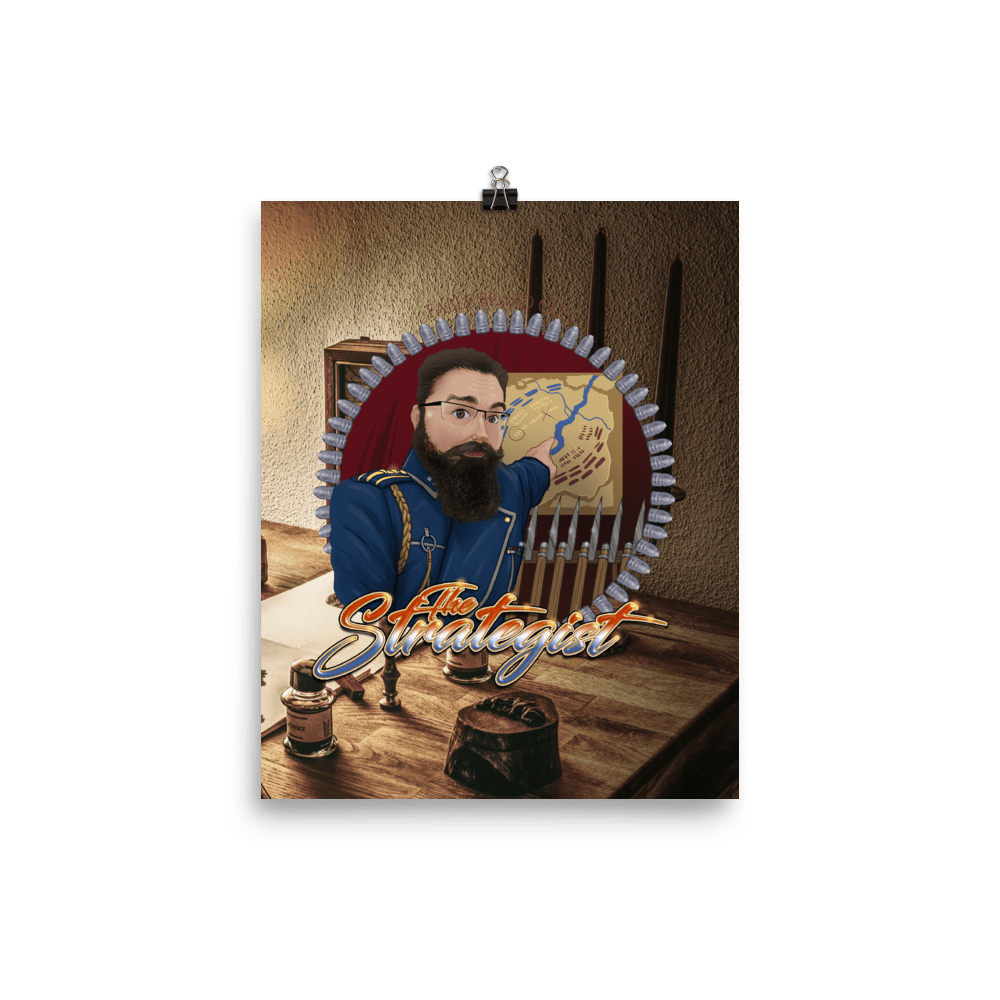 Fable Beard Co. 8×10 The Strategist Fable Beard Co Poster beards beard beard oil best beard oil beard balm beard growth best beard balm beard growth oil fable Fable Beard Co Fable Beard Company how to grow a beard beard styles