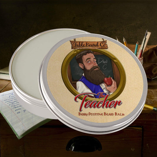 Fable Beard Co. Beard Balm 2oz Tin The Teacher - A Berry Positive Beard Balm