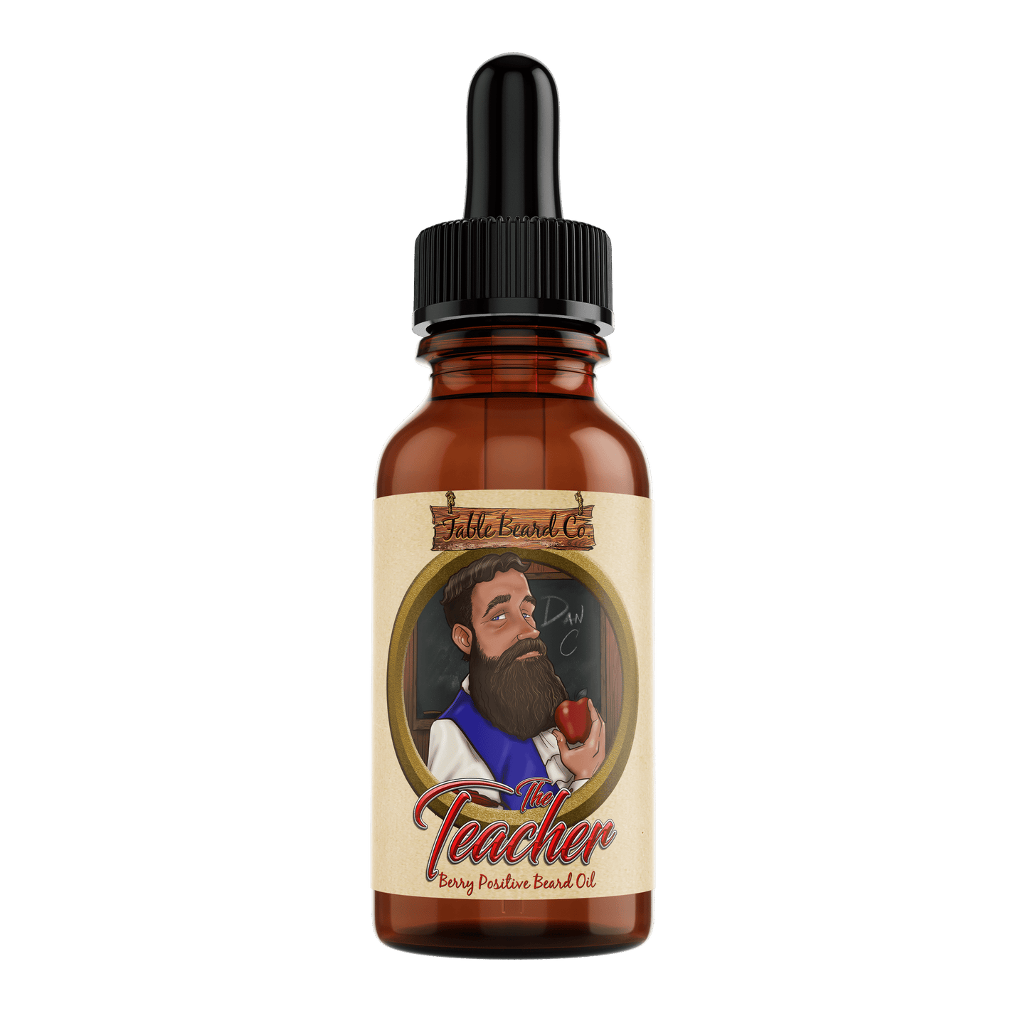 Fable Beard Co Combo Kit 1oz Bottle & 4oz Tub The Teacher - A Berry Positive Beard Oil & Butter Kit