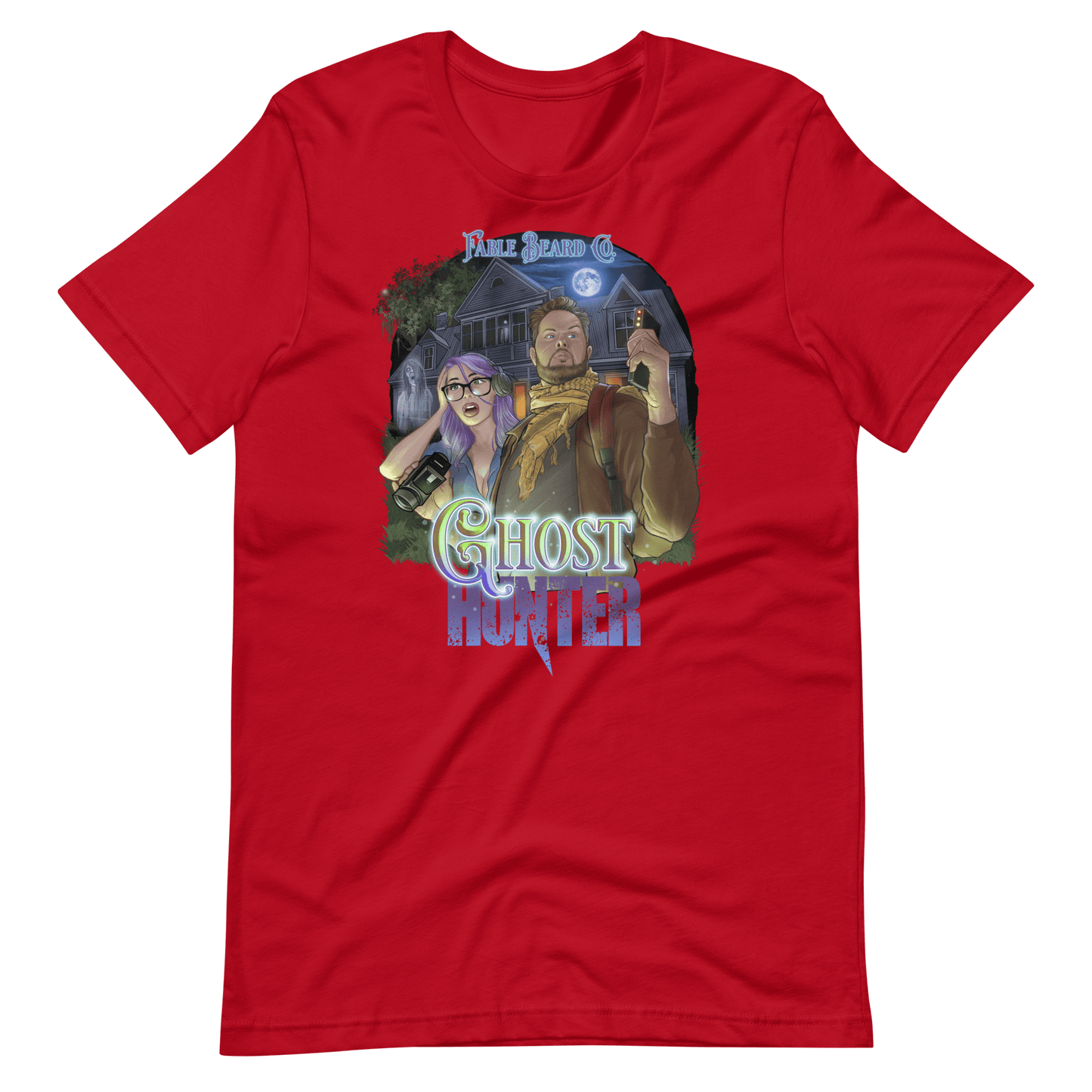 The Ghost Hunter Unisex t-shirt