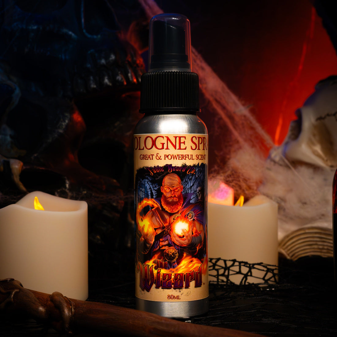 The Wizard vanilla cologne for men with bourbon, toasted vanilla oats and orange zest notes