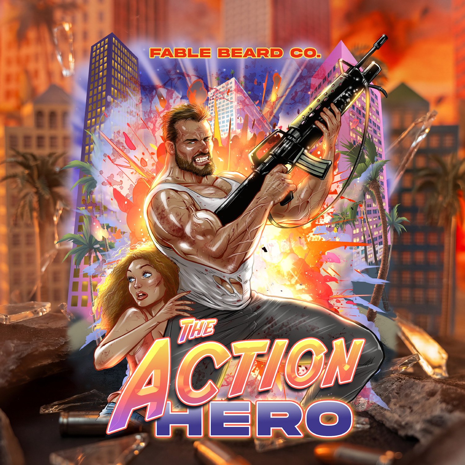 The Action Hero - Musky Cedarwood, Warm Caraway, Velvety Apricot