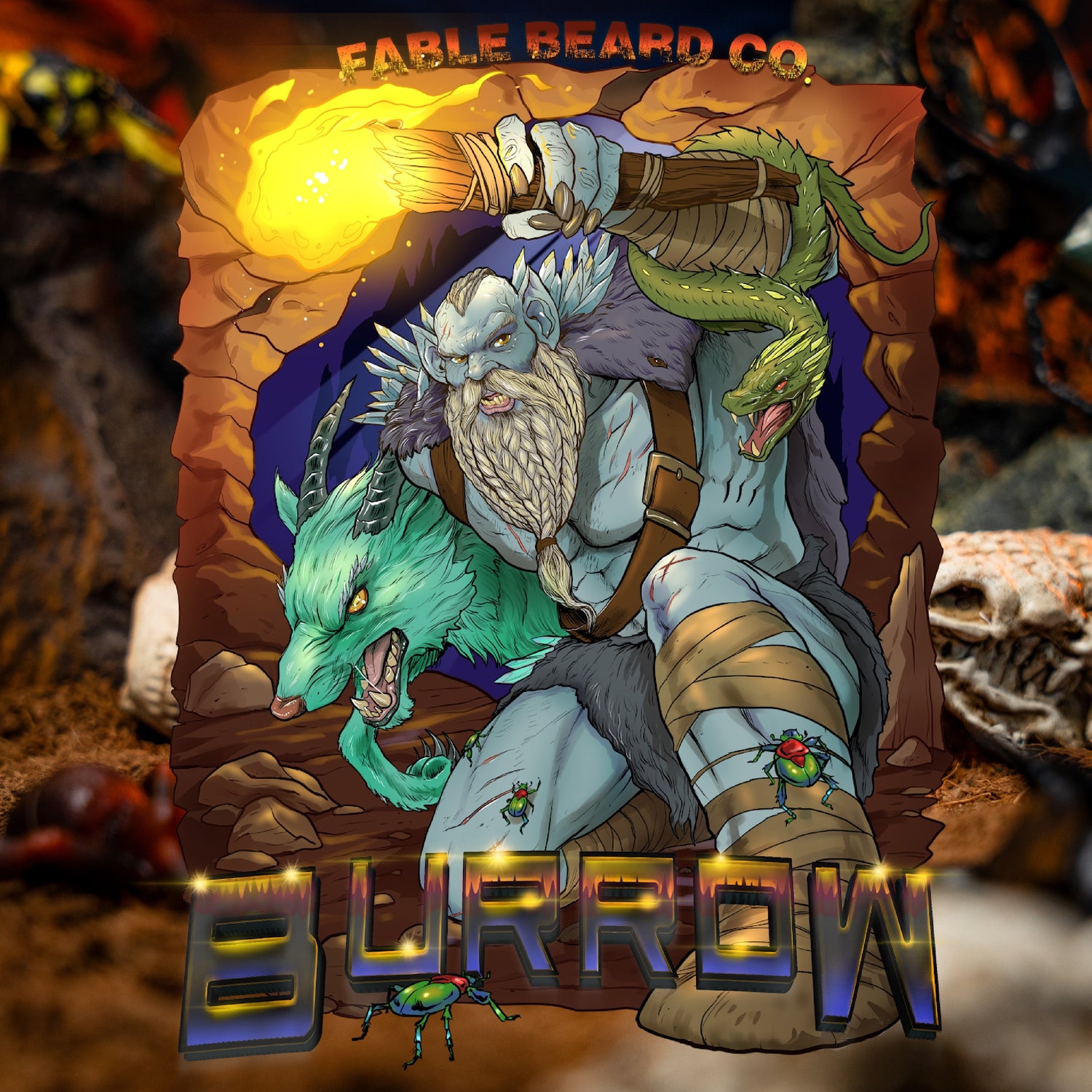 Burrow - Mineralic Mint, Cave Dried Herbs, Lemon Zest