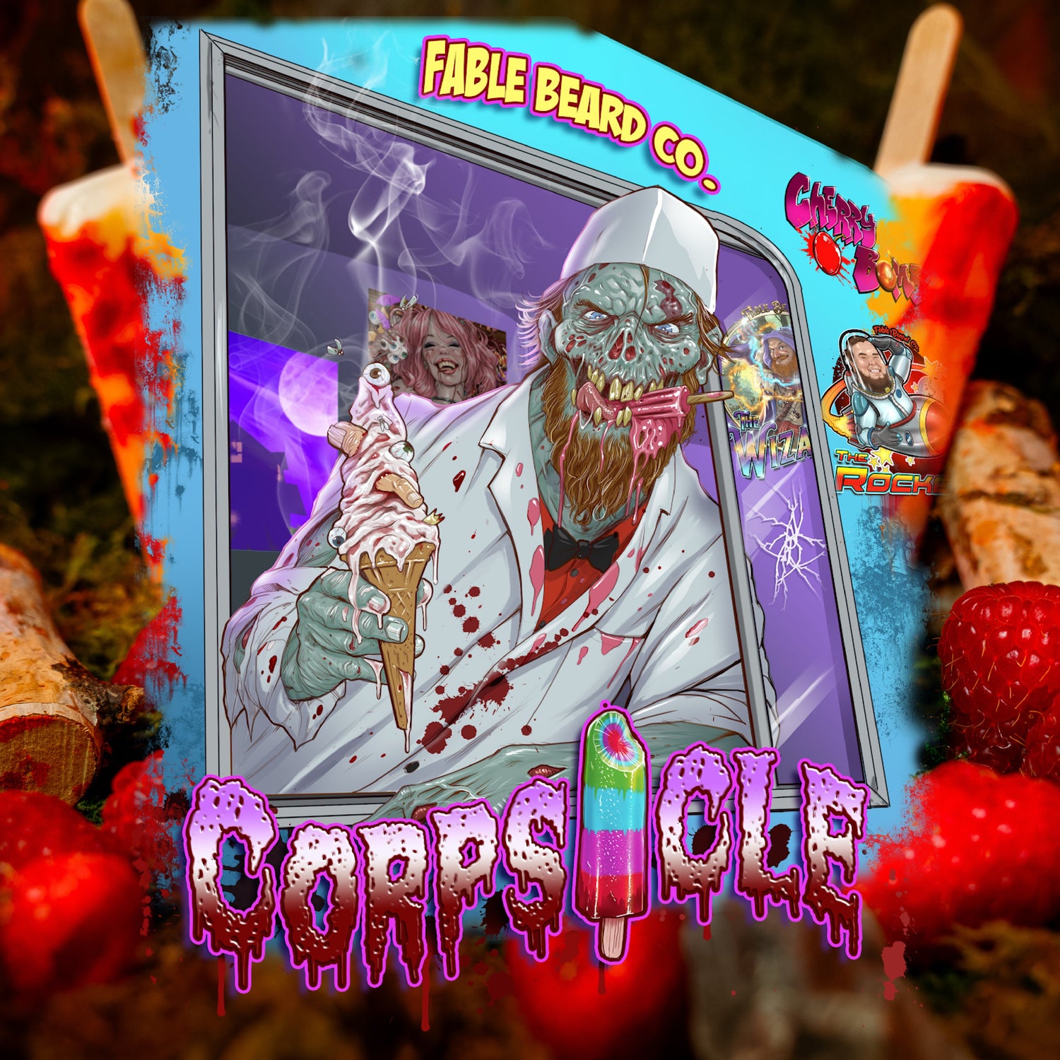 Corpsicle - Blood Raspberry, Blackscary Jam, Infectious Vanilla