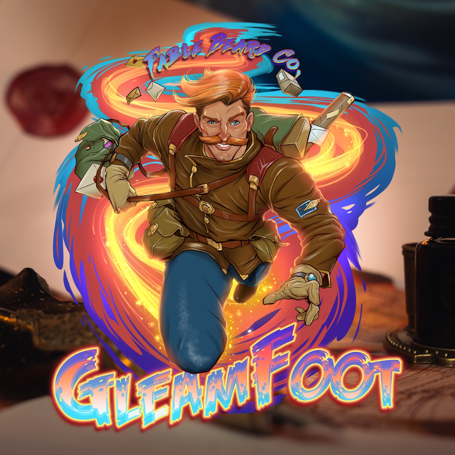 Gleamfoot - Vibrant Ozone, Orange Spark, Clean Eucalyptus