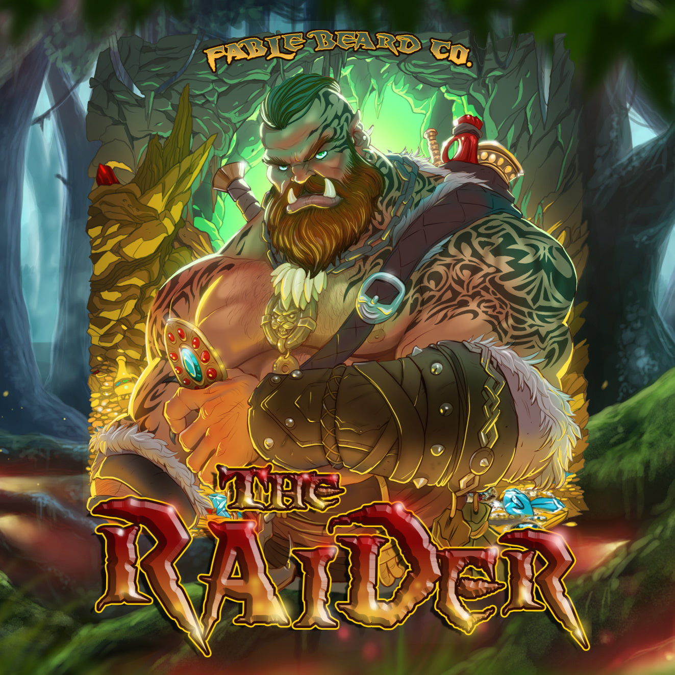 The Raider - Earthly Treasure Beard Collection