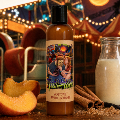 Tilt-A-Hurl - Beard Conditioner - Juicy Fair Peaches, Cinnamon Sugar Crumble, Vanilla Milk