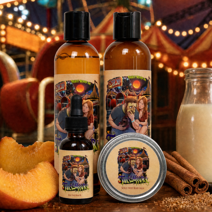 Tilt-A-Hurl - Complete Balm Kit - Juicy Fair Peaches, Cinnamon Sugar Crumble, Vanilla Milk