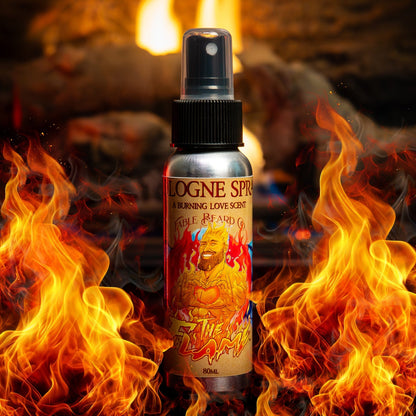 The Flame - Cologne - Creamy Sandalwood, Rich Musk, Sparkling Champagne, and Honey Drizzle