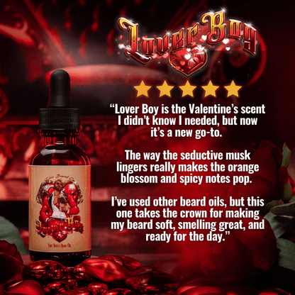 Lover Boy - Beard Butter - Seductive Musk, Refreshing Orange Blossom, Charming Anise, & Spicy Cardamom