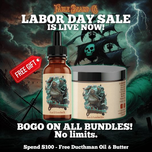 The Dutchman - Beard Butter - Open Sea, Dark Oak Planks, Ghastly Lime & Coconut, Haunting Musk