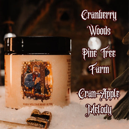 The Innkeeper - Beard Butter - Cranberry Woods, Pine Tree Farm, and Cran-Apple Melody