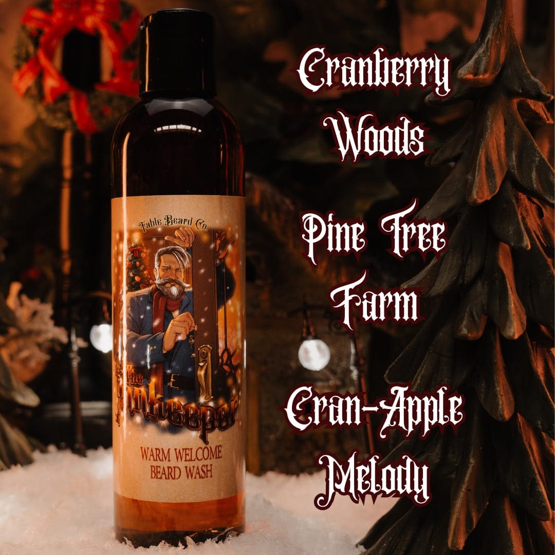 The Innkeeper - Beard Wash - Cranberry Woods, Pine Tree Farm, and Cran-Apple Melody