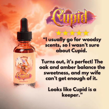 Cupid - Beard Wash - Sweet Amber, Vanilla Musk, Oak Arrow, Milk Chocolate