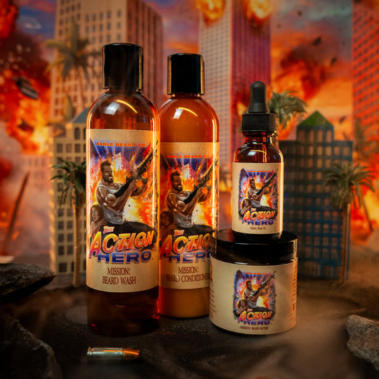 The Action Hero - Complete Butter Kit - Musky Cedarwood, Warm Caraway, Velvety Apricot