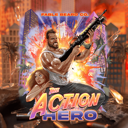 The Action Hero - Beard Oil & Butter Kit - Musky Cedarwood, Warm Caraway, Velvety Apricot
