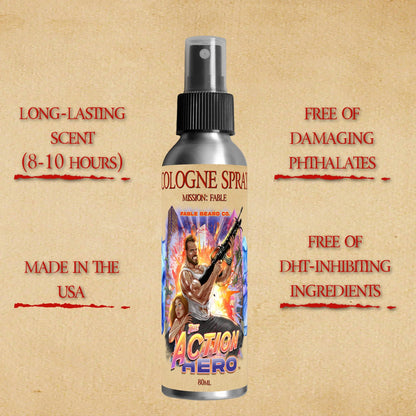 The Action Hero - Ultimate Bundle - Musky Cedarwood, Warm Caraway, Velvety Apricot