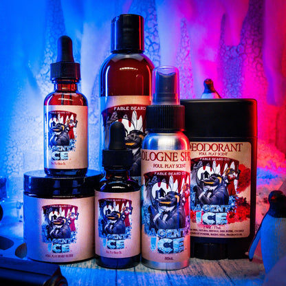 Agent Ice - Ultimate Bundle - Frosted Cologne, Alluring Amber, Peppermint Schnapps, Devious Musk