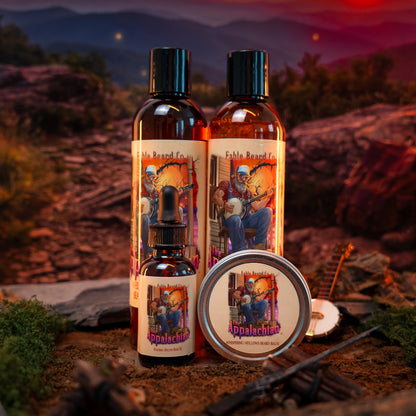 The Appalachian - Complete Balm Kit - Homestead Honey Cream, Black Mountain Coffee, Rustic Maple Leaf