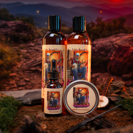 The Appalachian - Complete Balm Kit - Homestead Honey Cream, Black Mountain Coffee, Rustic Maple Leaf