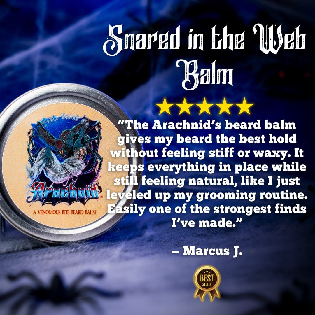 Arachnid - Complete Balm Kit - Venom-Dripped Tobacco, Cloved Apple Stew, Dark Autumn Spice