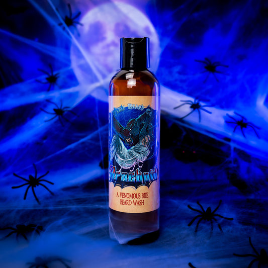 Arachnid - Beard Wash - Venom-Dripped Tobacco, Cloved Apple Stew, Dark Autumn Spice