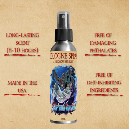 Arachnid - Cologne - Venom-Dripped Tobacco, Cloved Apple Stew, Dark Autumn Spice