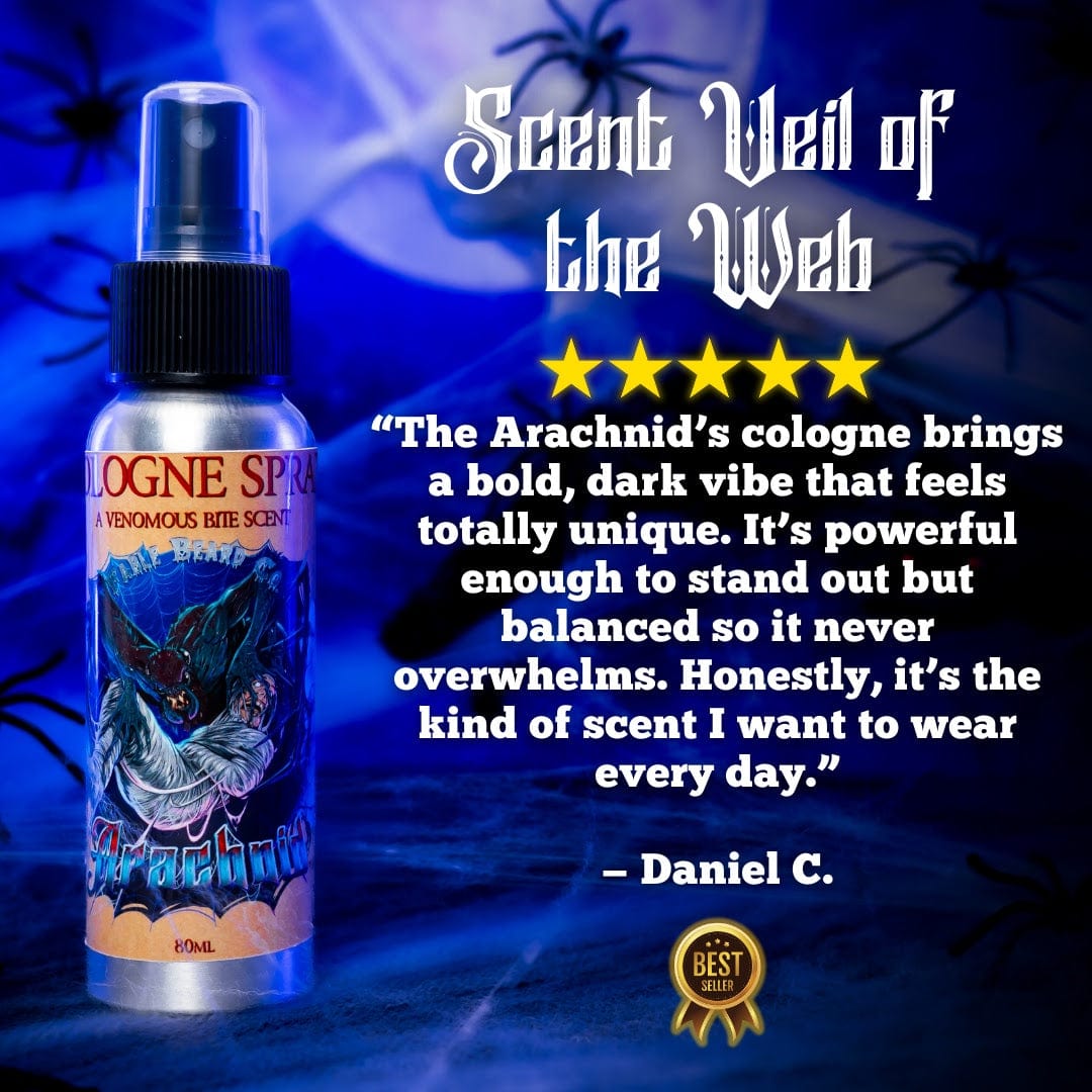 Arachnid - Cologne - Venom-Dripped Tobacco, Cloved Apple Stew, Dark Autumn Spice